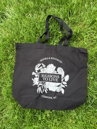 Image 2 of Flower Logo Super Tote