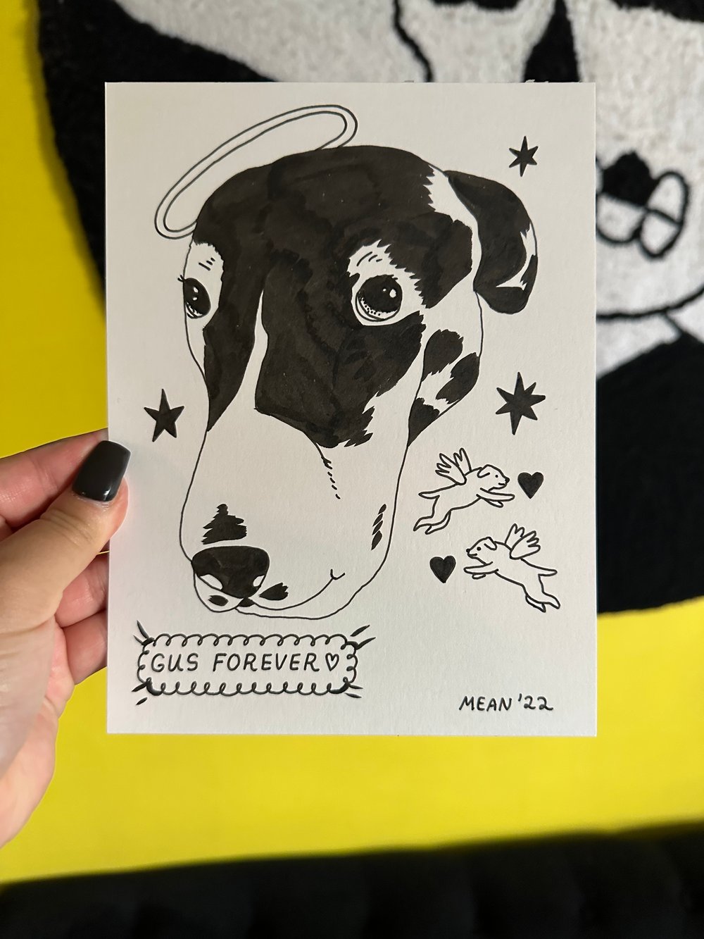 ✨HAND DRAWN CUSTOM PET PORTRAIT✨