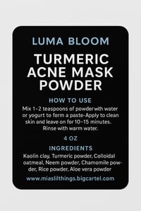 Turmeric Acne Mask