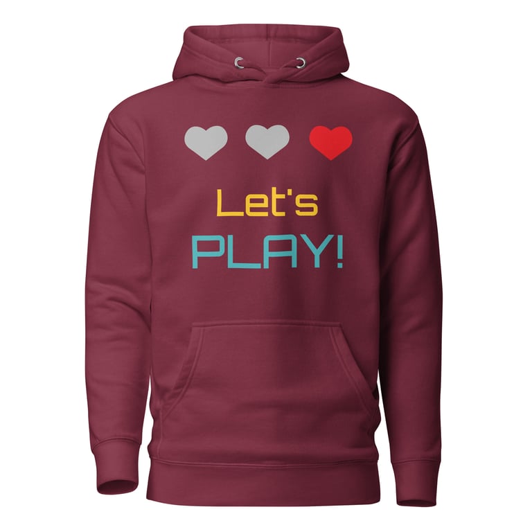 Wanna Play? Unisex Hoodie Image 3