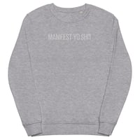 Image 3 of The Classic Embroidered Sweatshirt  - White - 3 Colors