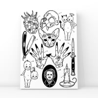 FLASH SHEET A3 PRINT