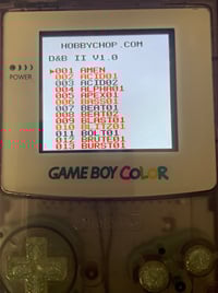 Image 6 of Drum & Bass II - A Game Boy  MIDI sync drum loop sampler, 190 DnB breaks - Cartridge (v1.0)