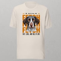 Fetch German Shorthair Pointer Unisex t-shirt