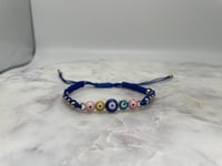 Image 3 of COLORFUL EYE BRACELETS blue