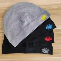 Image 1 of Sy Skull Hat Sy Running Cap2025 New Fabric Sy Beanie Hat Menwomen Paragraph Quality Cap Y2k Warm Cap