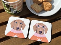 Image 2 of Coaster Pink Glasses