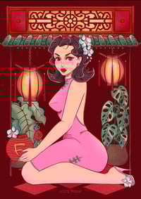 The Formosa cafe inspired print