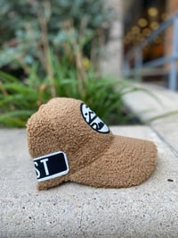 Image 2 of Mista Seven Fleece SnapBack Tan White   copy