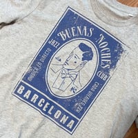 Image 2 of Buenas Noches Tee Heather Grey