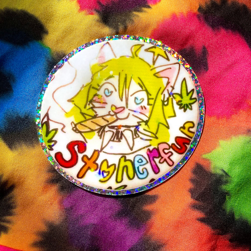 Image of Club Stonerfur Sticker