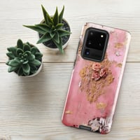 Image 14 of Pastel Pink Tattered Texture Rose Gold Goth Lolita Kawaii Inspired Tough case for Samsung®