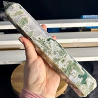 Image 5 of Moss Agate Statement Tower (56A)