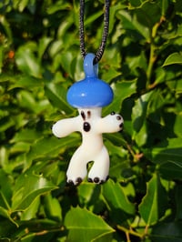 Image 3 of Blue & White Shroom Guy
