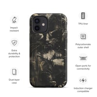 Image 11 of Cuddling Black Cats Goth Inspired Tough Case for iPhone®