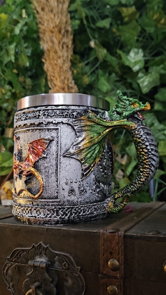 ๐The Armored Kingdom Legacy of the Firewing Dragon Mug