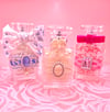 Decorated Pearl-Filled Perfume Bottles