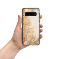 Image 4 of White and Gold Tattered Texture Goth Lolita Kawaii Baroque Clear Case for Samsung®