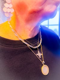 Image 3 of Kronos Twisted Mixed Metal Chain