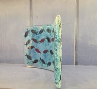 Image 2 of Fused Glass Fish Wave