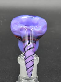 Image 2 of Purple 14mm Slide With Horn 