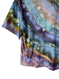 Image 12 of XS Crop Tee in Rustic Earthy Agate Ice Dye