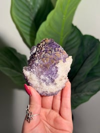 Image 1 of QUARTZY IRIDESCENT DISCO BALL FLUORITE -CHINA-