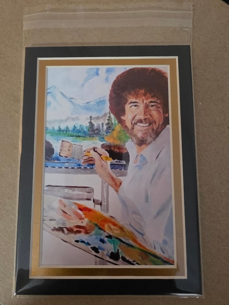 Image of Bob Ross limited edition print 