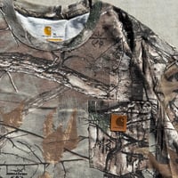 Image 2 of  Carhartt Real Tree Camo Shirt (brown)