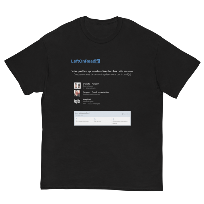 LEFT ON READ IN TEE (BLACK)