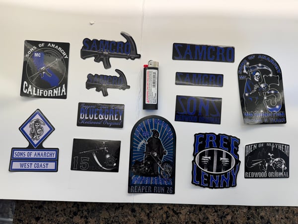 Image of Sons of Anarchy Sticker Pack