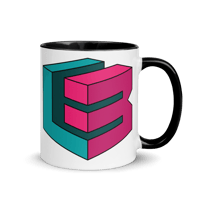 Image 2 of Liquid Brains - Block Logo Mug