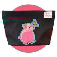 "Living His Blessed Life" cometic bag