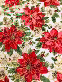 Image 3 of Loneta Navidad - Flor Pascua - 8€/m