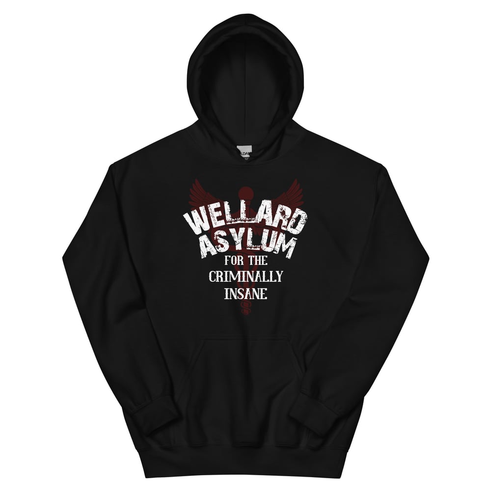 Image of Officially licensed lethal Wellard asylum Unisex Hoodie