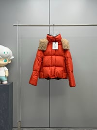 Image 7 of Monclèr Shearling Hoodie Jacket