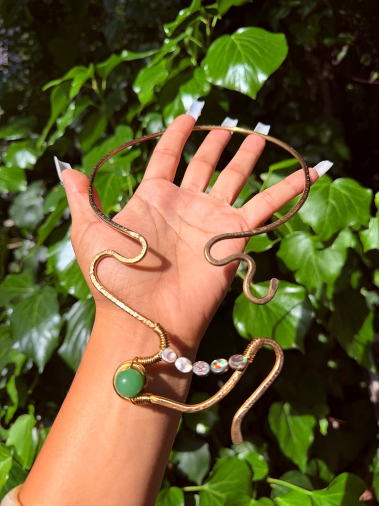 Image of Abalaone Vine Neck Cuff Pre-Order (Limited Quantity)