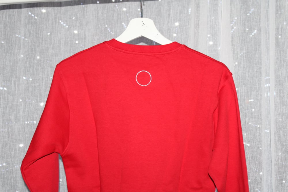 Red Gaeilge! Box logo jumper