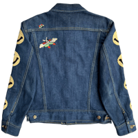 Image 2 of ‘15 Kapital Smiley Denim Trcuker Jacket - S