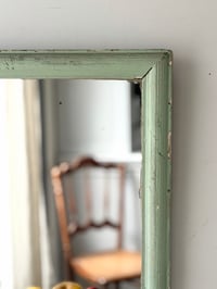 Image 2 of Miroir ancien patiné