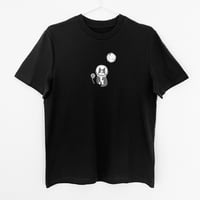 Image 2 of T-SHIRT THE_NK_CAT BLACK UNISEX