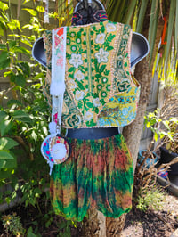 Image 15 of Mini Cropped Mykonos jewel Yellow and green - upto size 10 uk