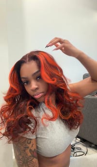 Image 3 of Orange Ombré 20inch 360