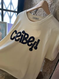 Image 4 of Camiseta bordada a man. CEIBE BEIS. Talla XS/S. En STOCK!