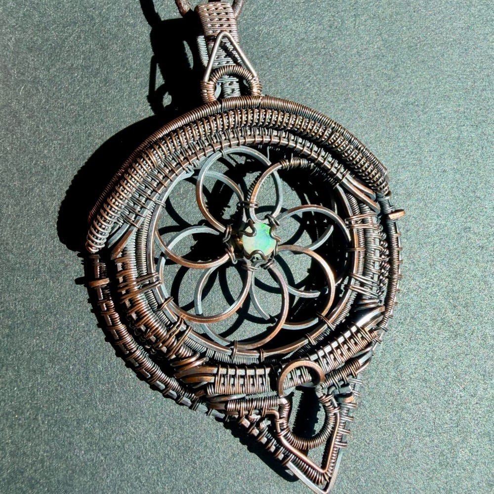 Image of Welo Opal in Bloom Necklace 