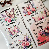Image 5 of Pink Butterfly Savings Challenge A6