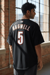 Image 1 of Mitchell & Ness Batting Practice Jersey Jeff Bagwell