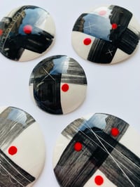 Image 2 of Hand Drawn Brooches