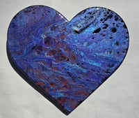 Image 1 of Art Heart Plaque 4