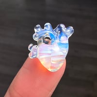 Image 2 of MINIATURE "LAYERS OF LOVE" ANATOMICAL HEART PENDANT 3